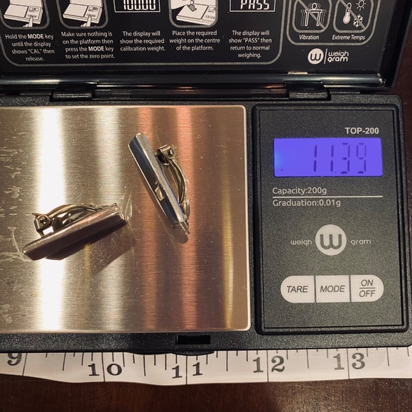 Vintage MCM Taxco Sterling and Onyx Suite - Picture 15 of 15